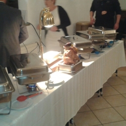 Buffet bei Catering